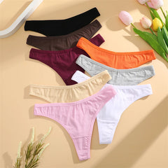 3Pcs Cotton Seamless Panties Set for Women