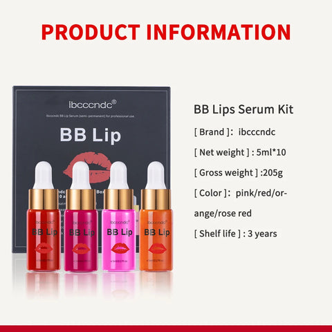 Korea Glow BB Lips Ampoule Serum Starter Set