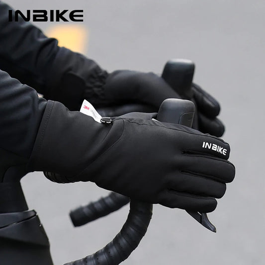 INBIKE Winter Gloves for Men and Women - 3M Thinsulate Gloves for Cold Weather, Touch Screen, Water-Resistant, Windproof Riding Gloves