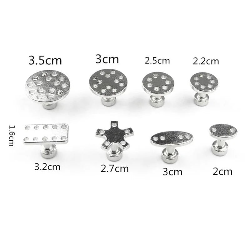 Car Paintless Dent Repair Tool Sheet Metal Kit with Slide Hammer and Suction Cup