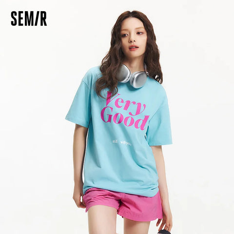 Semir Dames T-shirt met korte mouwen - Trendy zomertop 2025 