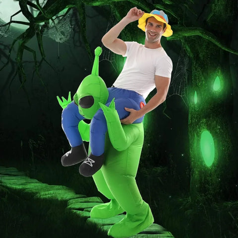 Halloween Inflatable Alien Costume for Adults