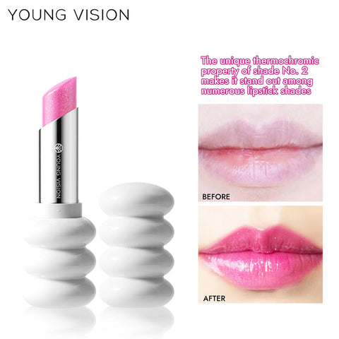 YOUNG VISION 6 Colors Fine Shimmer Lipstick