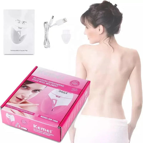 Kemei KM-189A USB Rechargeable Epilator