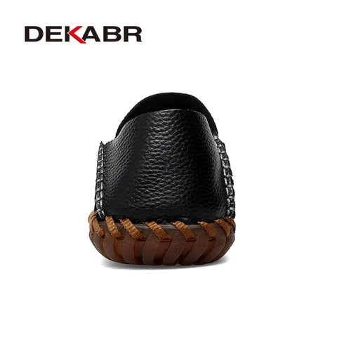 DEKABR Handgemaakte leren casual herenschoenen