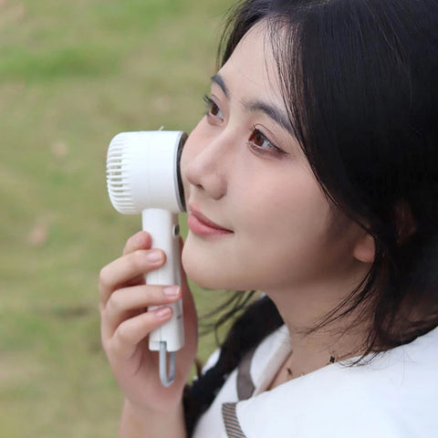 Portable Mini Hand Fan - USB Rechargeable Outdoor Cooling Device