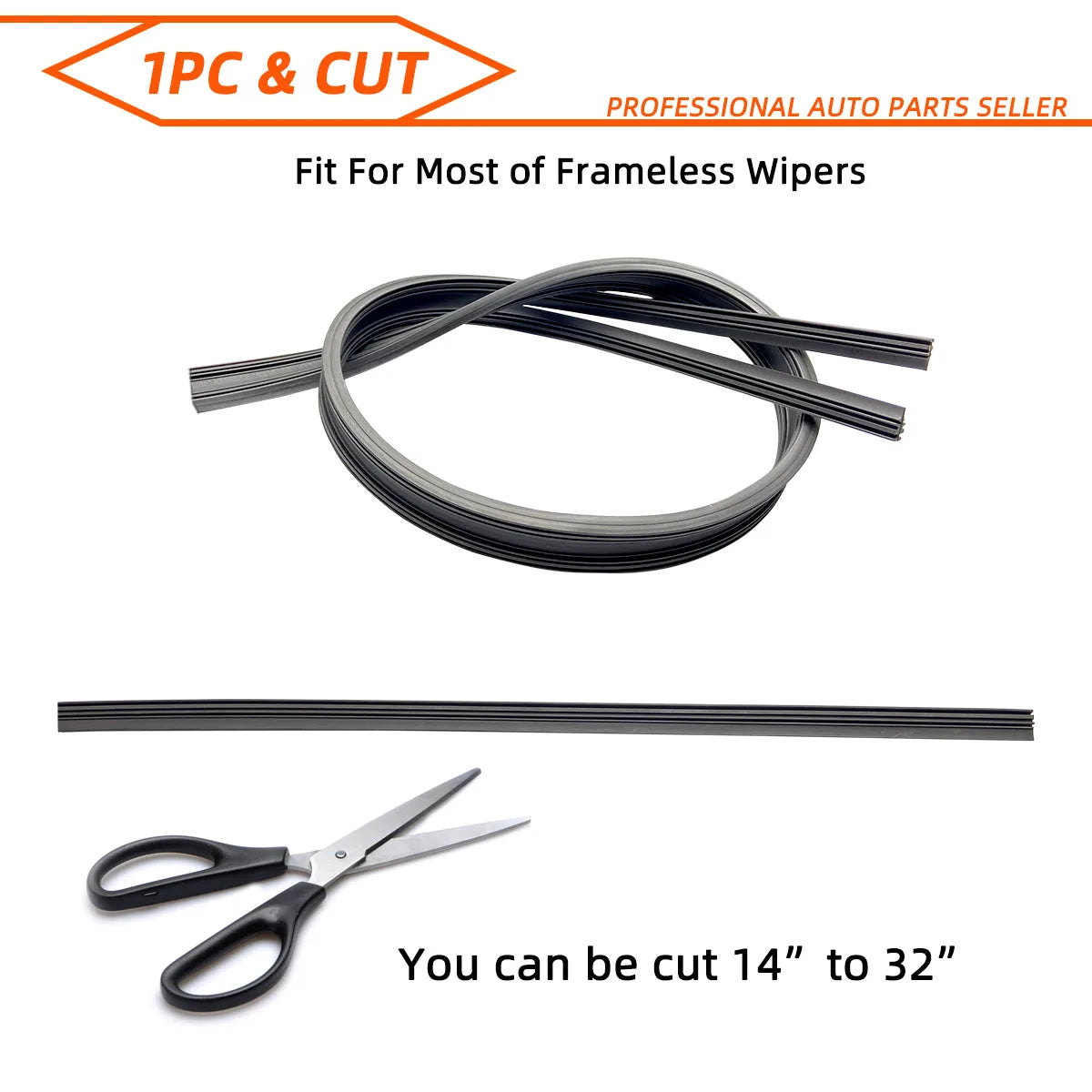 Car Wiper Rubber Strip Replacement