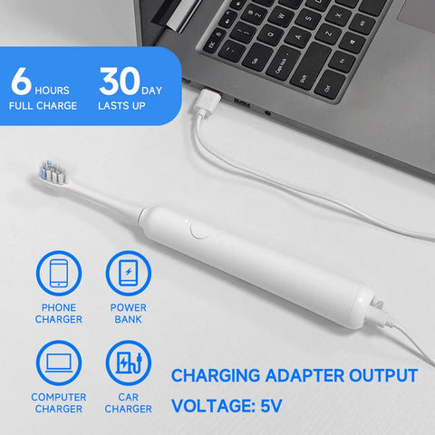 DOCO Sonic Electric Toothbrush - Smart Whitening Solution