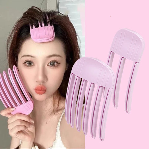 Fluffy Hairpin Curling Bangs Clips for Voluminous Hair - Fashionable Hair Rollers
