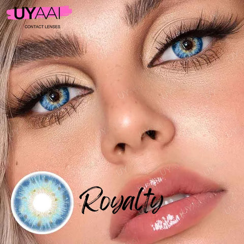 UYAAI Blue Grey Colored Contacts