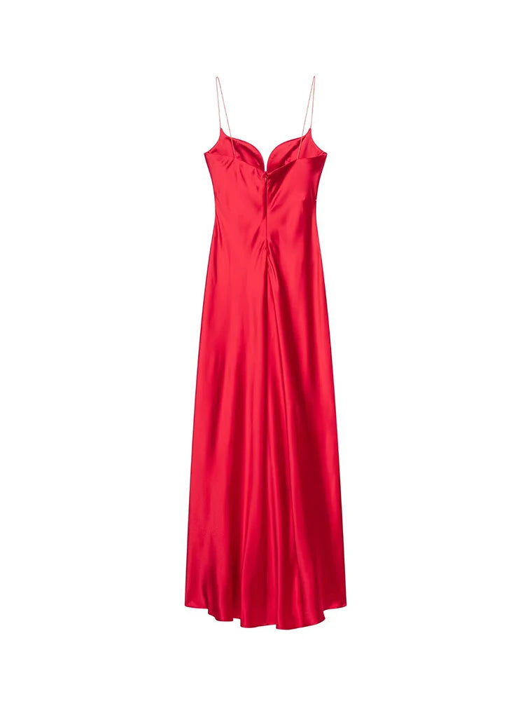 TFMLN 2025 Fashion Ladies Sexy Sling Dress