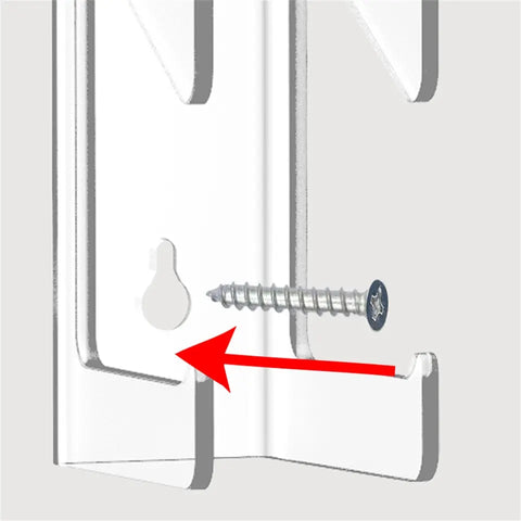 Transparent Wall Mounted Storage Rack for Controllers