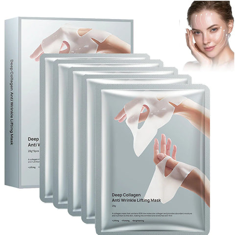 Diep collageen anti-rimpel liftend masker - 5-pack 