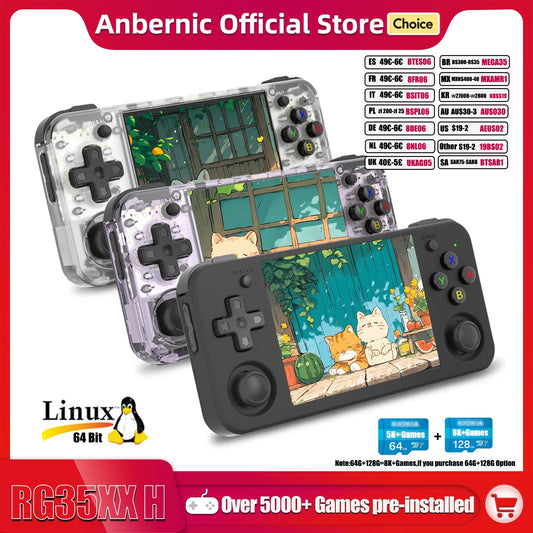 ANBERNIC RG35XX Hand-held Console for Retro Gaming