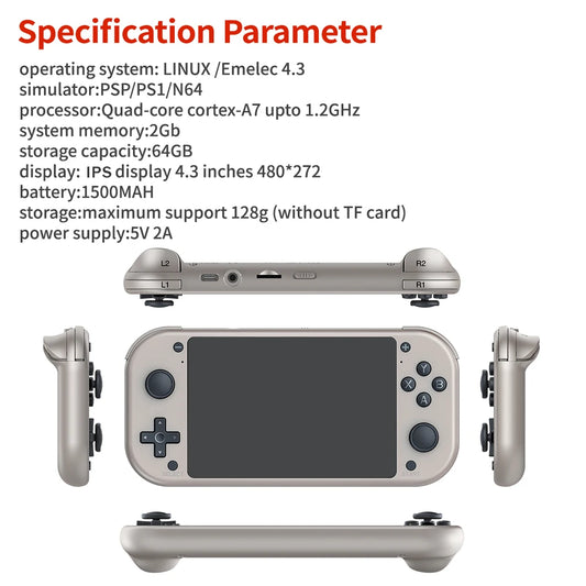 BOYHOM M17 Retro Handheld Game Console