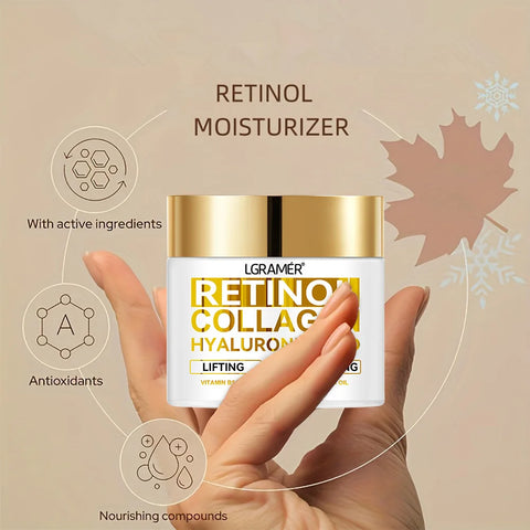 Retinol Gezichtscrème - Hydraterende Rimpelverwijderaar