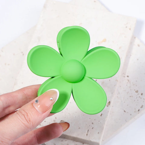 2025 Korea Flower Shape Hair Claw Clip for Women and Girls – Stylish Barrette Crab Hair Clips