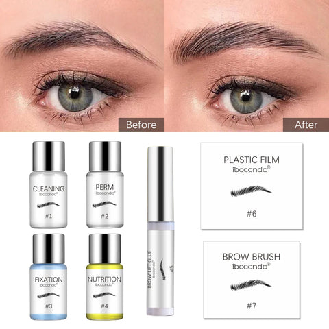 Brow Lamination Kit – Semi-Permanent Brow Lift and Lash Extension Experience