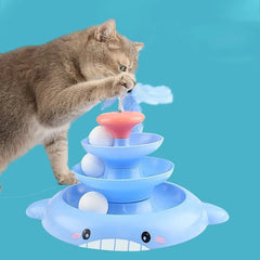 Self-Amusement Cat Turntable Toy