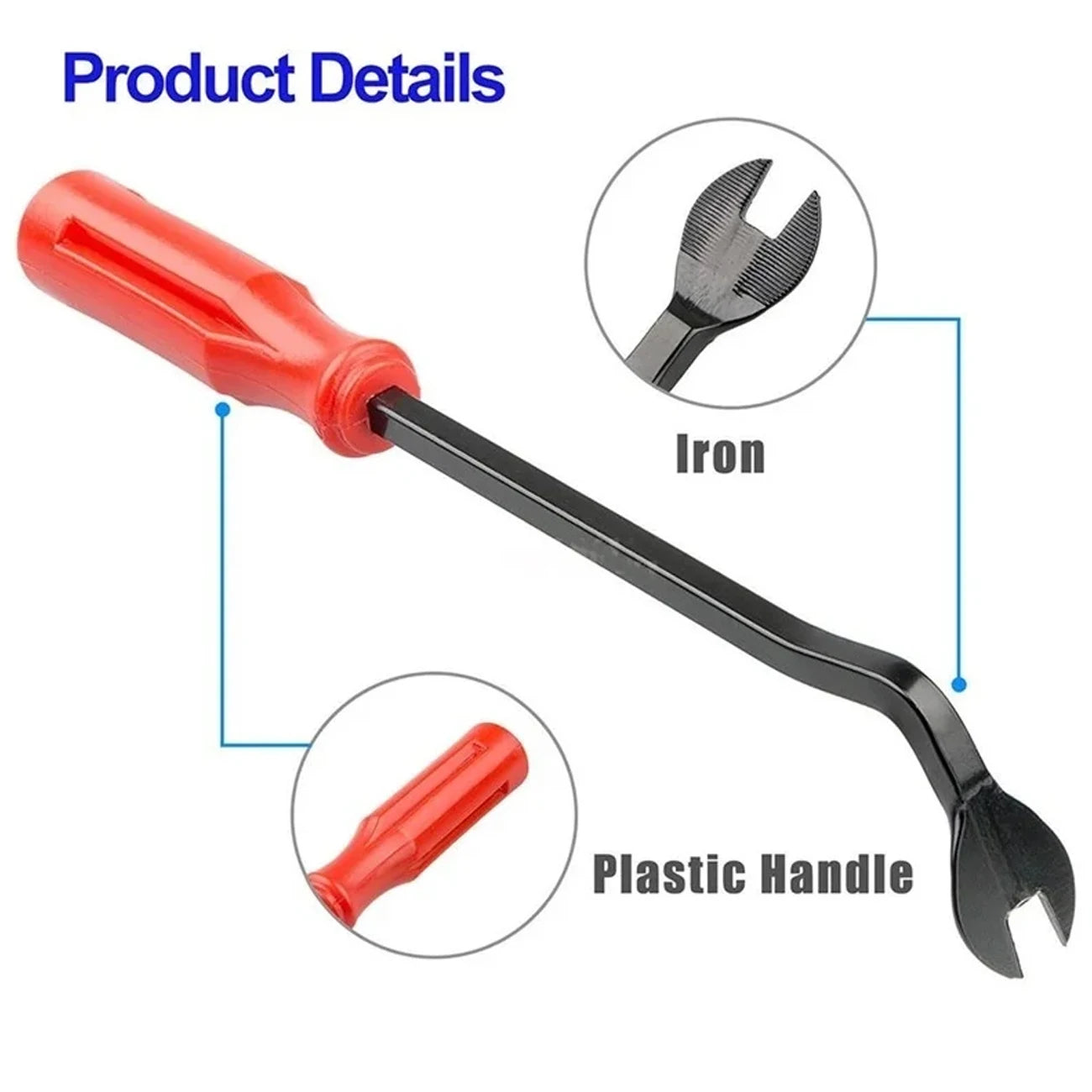 Car Retainer Clips Plastic Fasteners Kit - 6 Size Auto Push Pin Rivets Set
