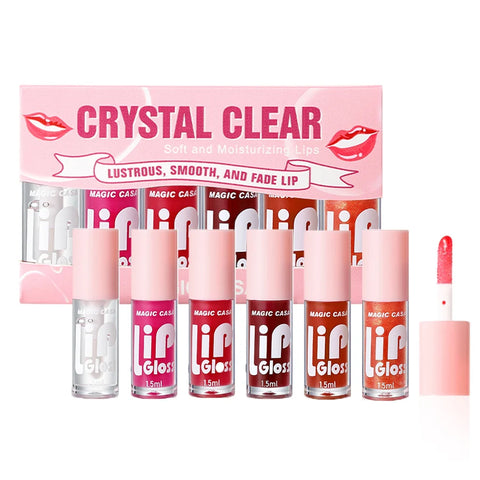 MAGIC CASA 6pcs/set Hydrating Jelly Lip Oil