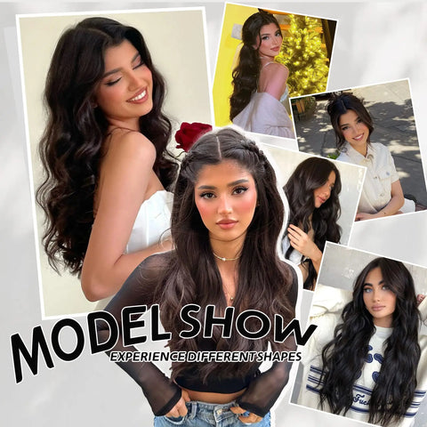 22 Inch U-Shaped Hair Extensions with Clips