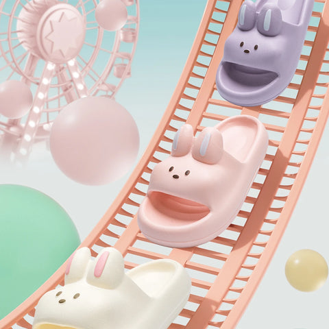 Cartoon Rabbit Children Slippers