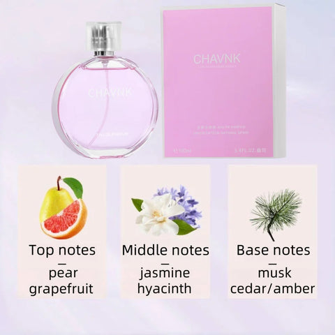 Long Lasting Floral Fruity Perfume for Women - Charming Atomizer
