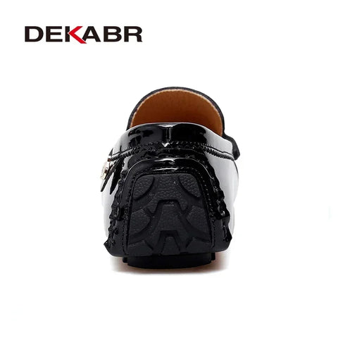DEKABR Herren Freizeit-Slip-On-Schuhe 