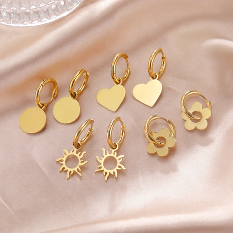 Skyrim Stainless Steel Women's Earrings - Fashion Jewelry Gift
