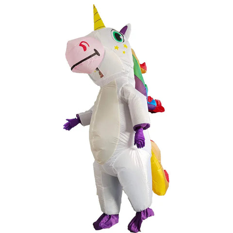 Cute Unicorn Inflatable Costume for Parties