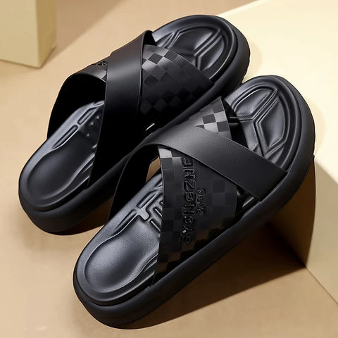 Comfortabele strandslippers voor heren