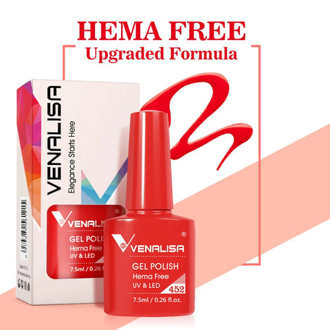 Venalisa 7.5ml Nail Gel Polish - 60 Colors Hema Free
