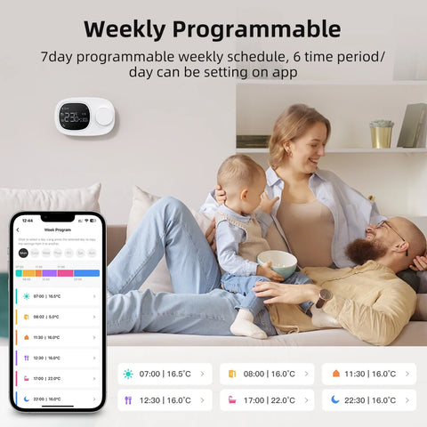 AVATTO Tuya WiFi Smart Thermostat for Heating/Cooling