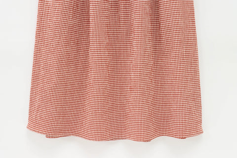 TRAFZA Dames Elegante Geruite Vestjurk