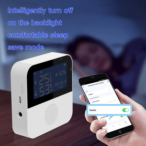 Tuya WiFi Temperature Humidity Sensor for Smart Home