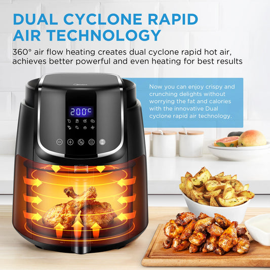Midea Hot Air Fryer 4L - Oil-Free Cooking