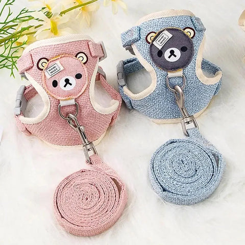 Kittens Harness and Collar Supplies for Small Pets - Perfect for Playful Adventures