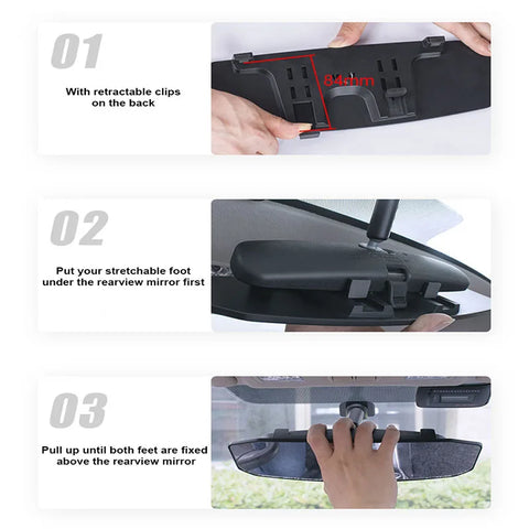 SEAMETAL Car Baby Mirror - Wide Angle & Anti-Glare
