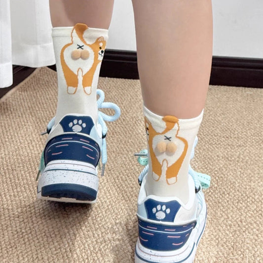 Unisex Three-Dimensional Dog Egg Socks - A Unique Gift for Dog Lovers