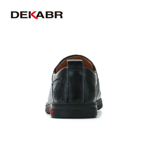 DEKABR Echt leren heren casual schoenen loafers