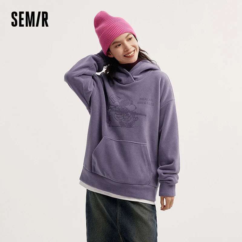 Semir Mid-Length Patterned Sweater for Women