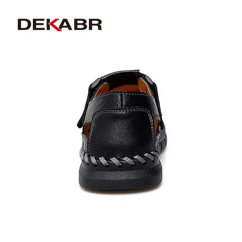 DEKABR Lässige Sommer-Strandsandalen für Herren 