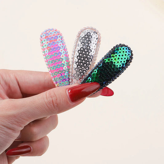 10 stuks/set Koreaanse feestpailletten BB-clips - handgemaakte haaraccessoires voor kinderen