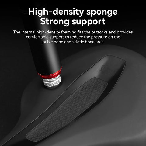 ROCKBROS Children Bike Saddle - Waterproof PU Leather Cushion for Mountain and Road Biking