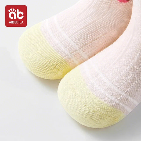 AIBEDILA Antislip Kindersokken – 3 paar voor 0-3 jaar