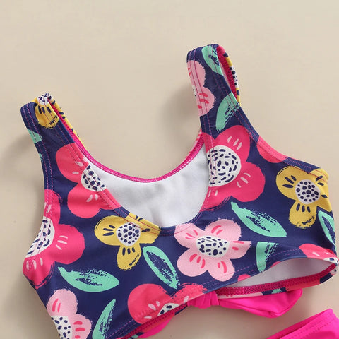 Tregren Floral kinder bikiniset
