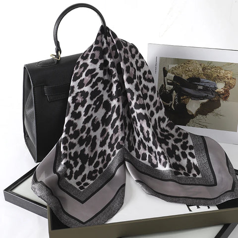 Elegant 70x70cm Silk Feeling Scarf
