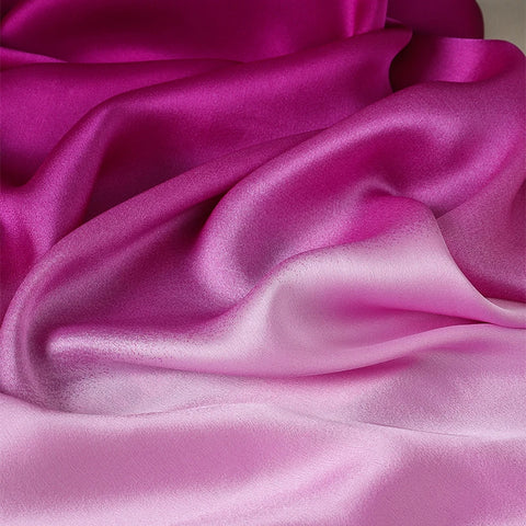 Luxury Gradient Silk Scarf for Women
