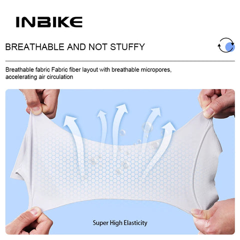 INBIKE Arm Cycling Sleeves for Men - UV Protection and Sunscreen Arm Covers for Bicycle Riding
